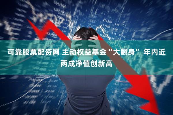 可靠股票配资网 主动权益基金“大翻身” 年内近两成净值创新高